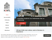 Tablet Screenshot of kantl.be